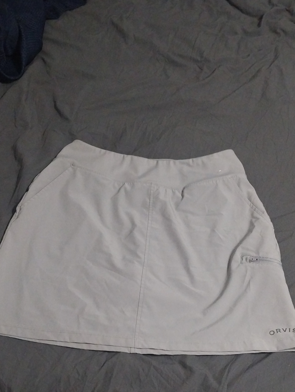 Orvis Light Gray Athletic Pull-On Skort